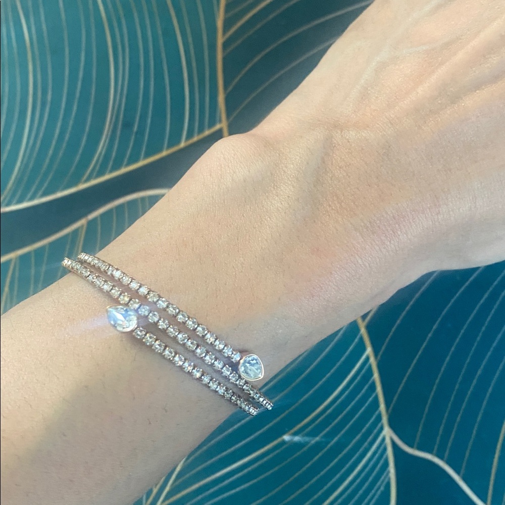 Swarovski crystal bracelet adjustable - Picture 2 of 4